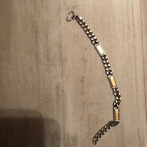 Silver Gold Ladies Bracelet